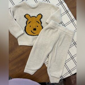 Hanna Andersson Disney Winnie the Pooh Soft Sweater and Pants 2T